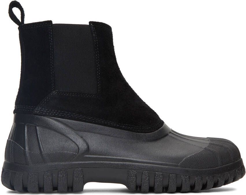 Diemme Black Suede Balbi Chelsea Boots - Picture 4
