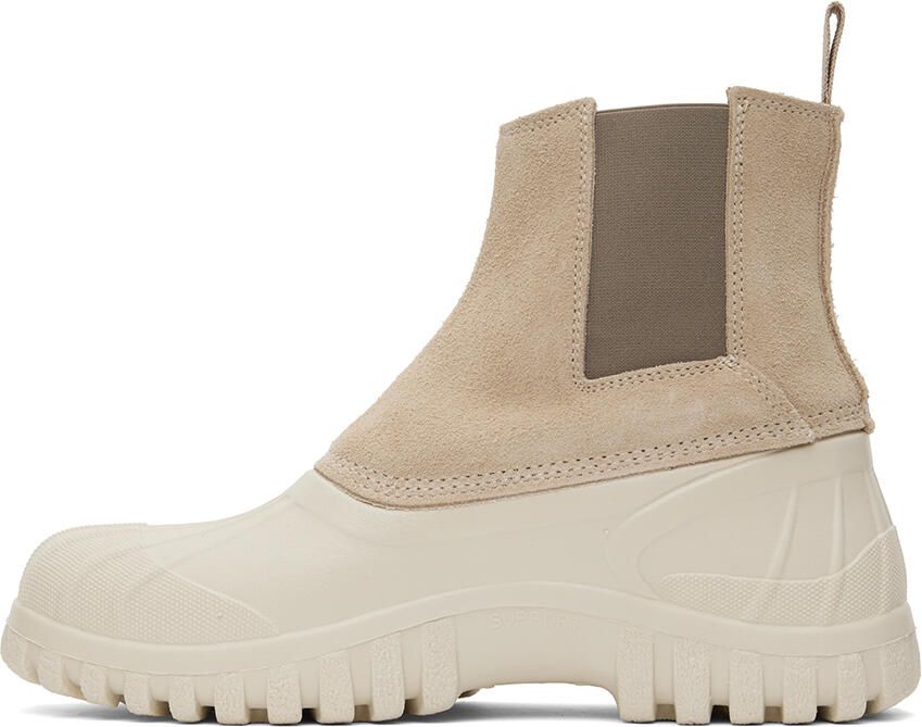 Diemme Beige Balbi Chelsea Boots - Picture 3