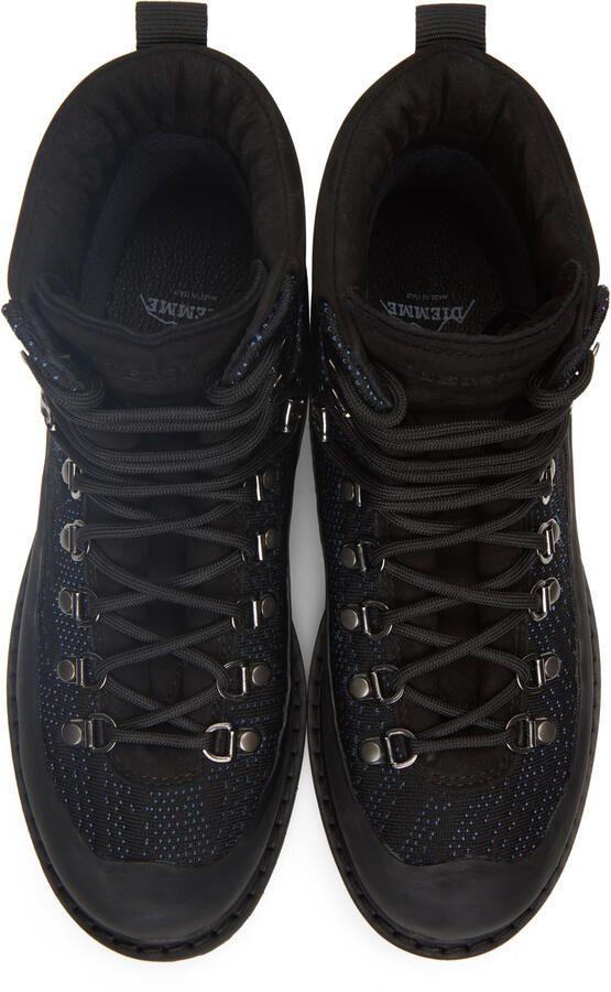 Diemme Black & Blue Knit Roccia Vet Lace-Up Boots - Picture 3