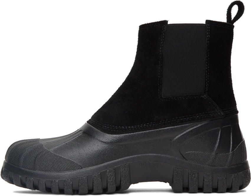 Diemme Black Suede Balbi Chelsea Boots - Picture 2