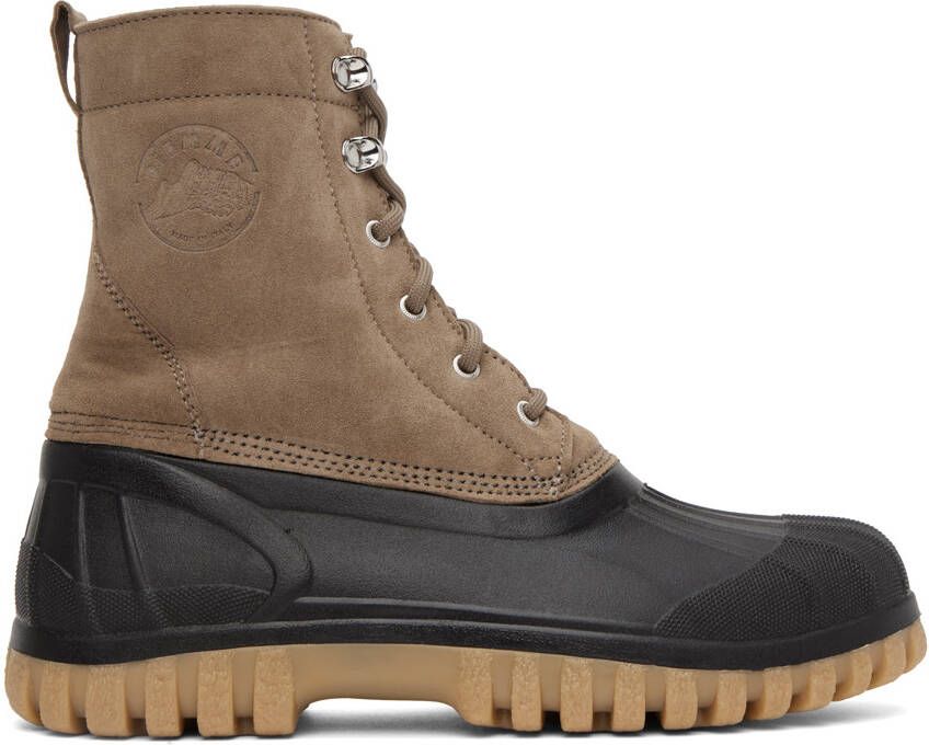 Diemme SSESNE Exclusive Tan & Brown Anatra Boots - Picture 5