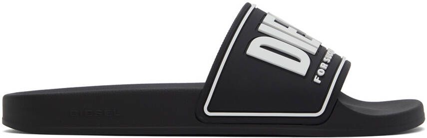 Diesel Black Sa-Mayemi Cc Slides - Picture 5