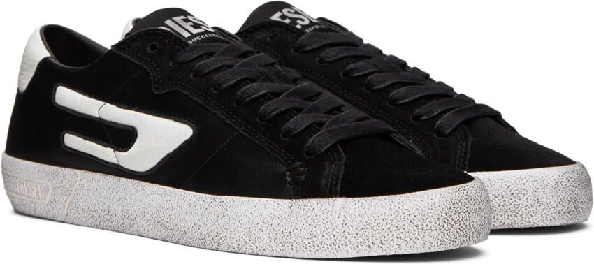 Diesel Off-White & Black S-Leroji Low Sneakers - Picture 2