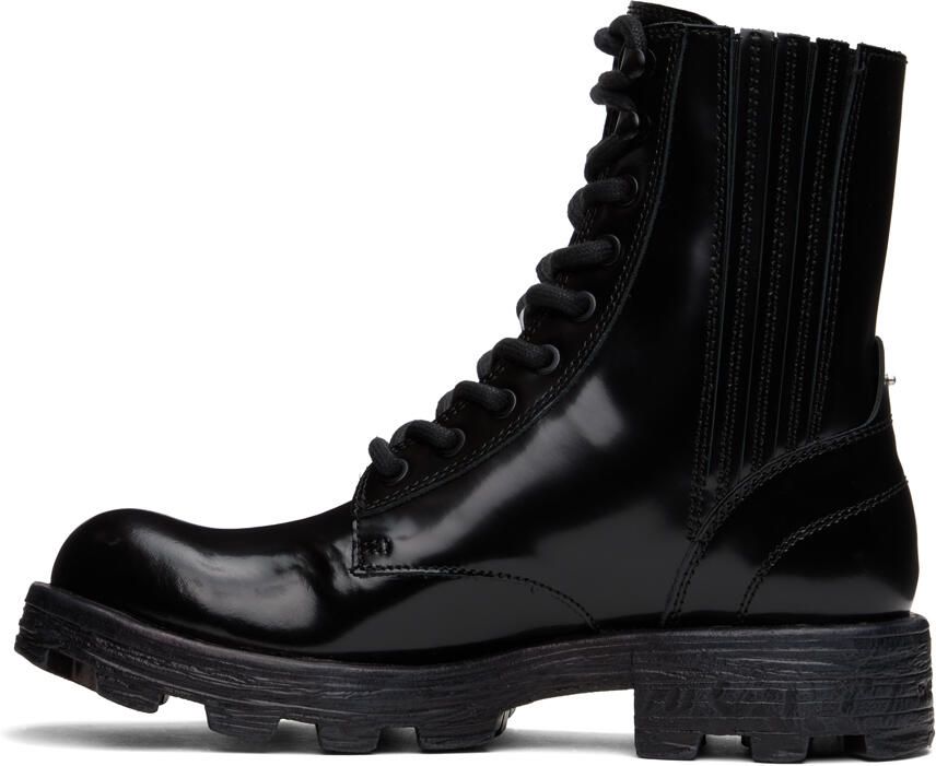 Diesel Black D-Hammer Boots - Picture 3