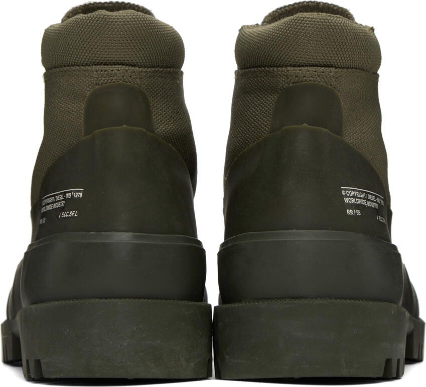 Diesel Green D-Hiko BT X Boots