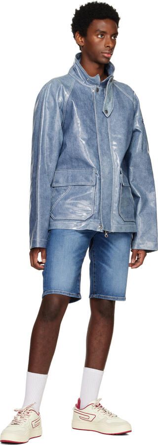 Diesel Off-White & Red S-Ukiyo Low X Sneakers - Picture 4