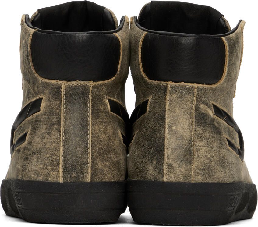 Diesel Taupe Leroji Mid X Sneakers