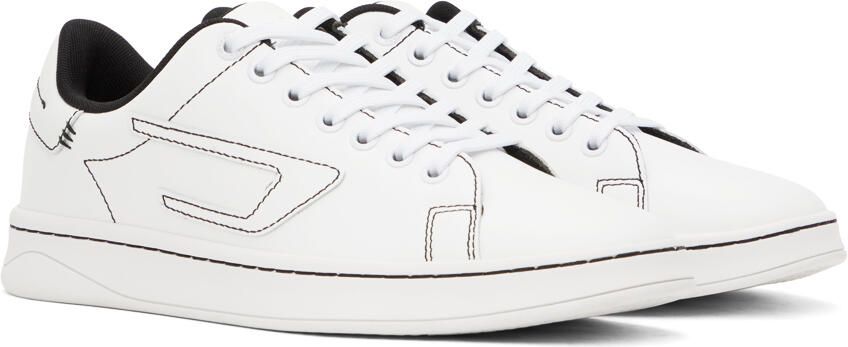 Diesel White S-Serendipity Sport Sneakers - Picture 4