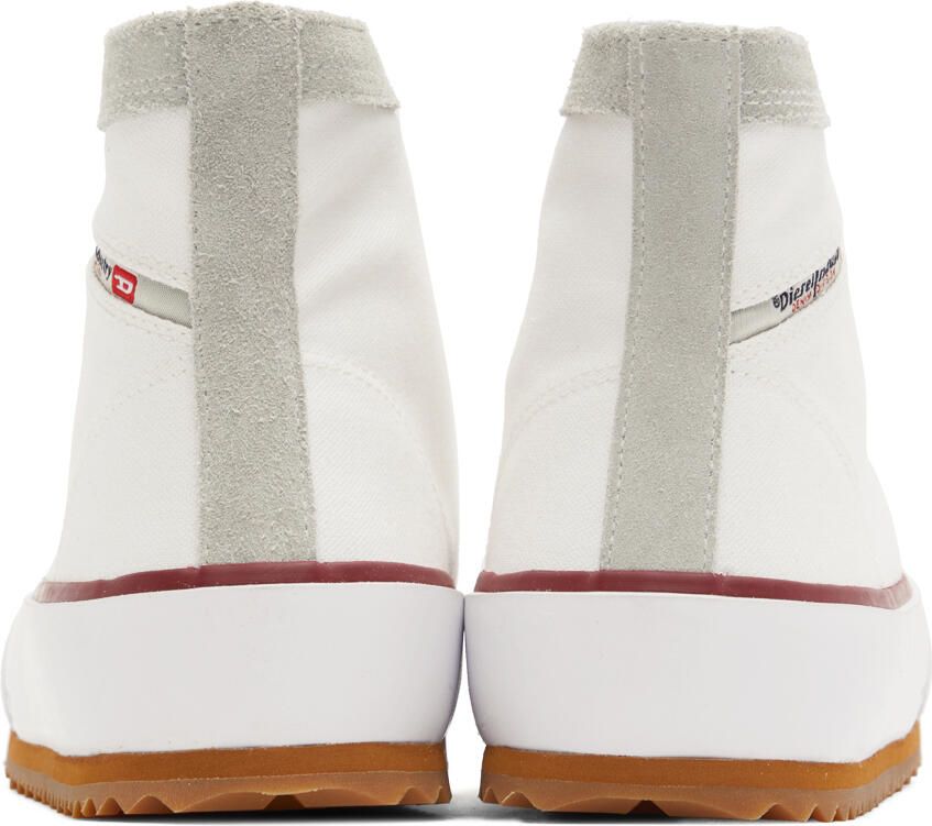 Diesel White S-Principia High-Top Sneakers
