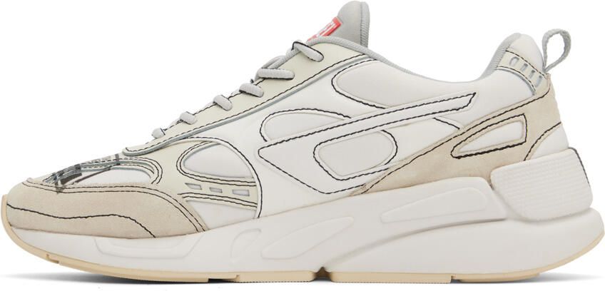 Diesel White S-Serendipity Sport Sneakers - Picture 3