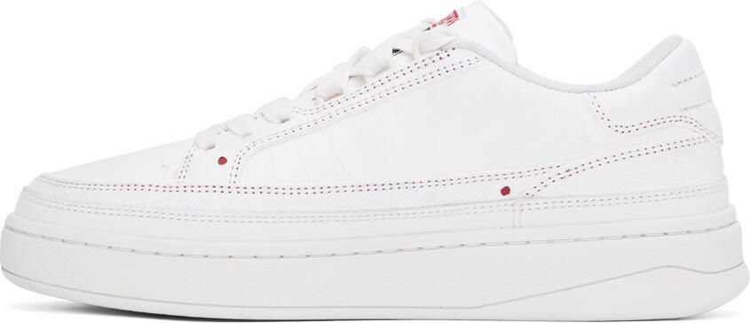 Diesel White S-Sinna Sneakers - Picture 3