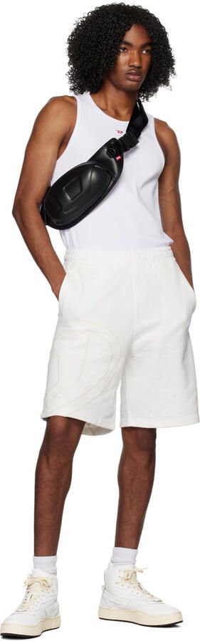 Diesel White S-Ukiyo Mid X Sneakers - Picture 4