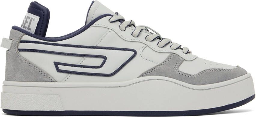 Diesel Off-White & Red S-Ukiyo Mid X Sneakers - Picture 9