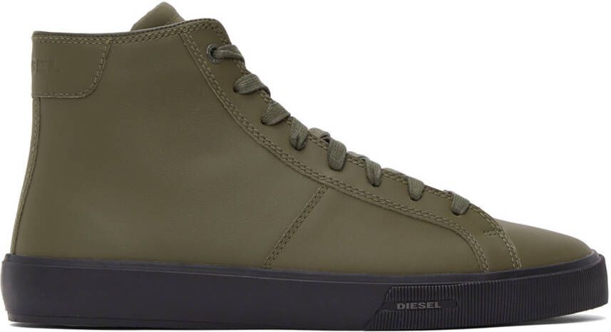 Diesel Khaki S-Mydori MC High Sneakers - Picture 5