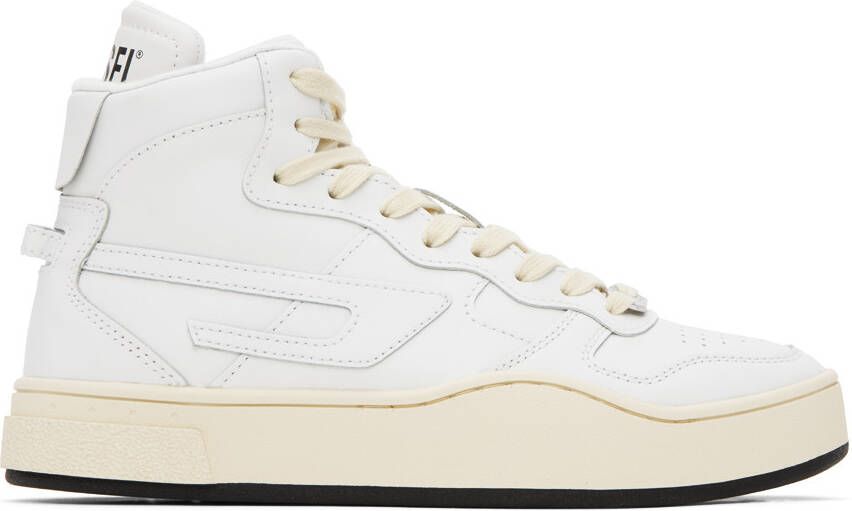 Diesel White S-Ukiyo Mid X Sneakers - Picture 5