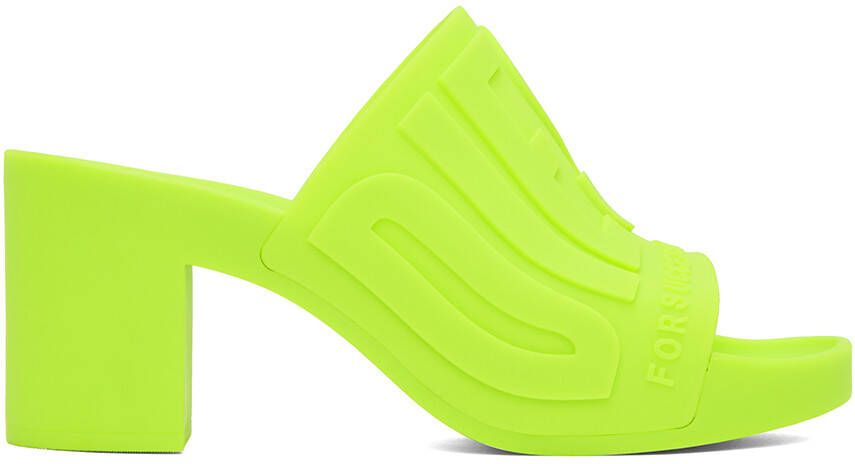 Diesel Yellow Sa-Pamela Heeled Sandals - Picture 5