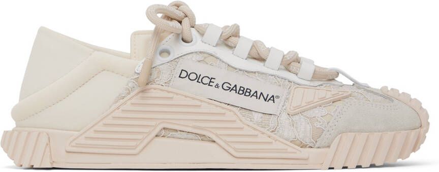 Dolce & Gabbana Beige NS1 Sneakers - Picture 2