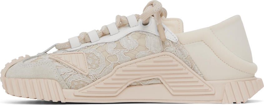 Dolce & Gabbana Beige NS1 Sneakers - Picture 3