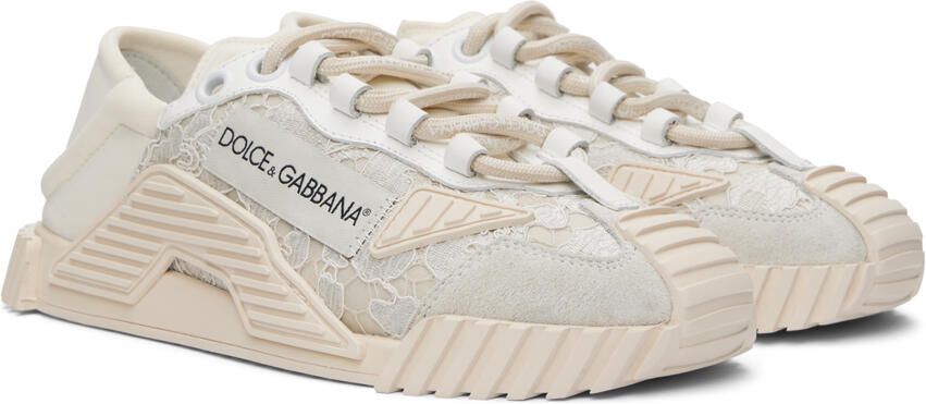 Dolce & Gabbana Beige NS1 Sneakers - Picture 2