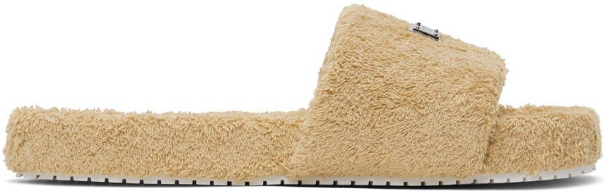 Dolce & Gabbana Beige Sliders Sandals - Picture 5