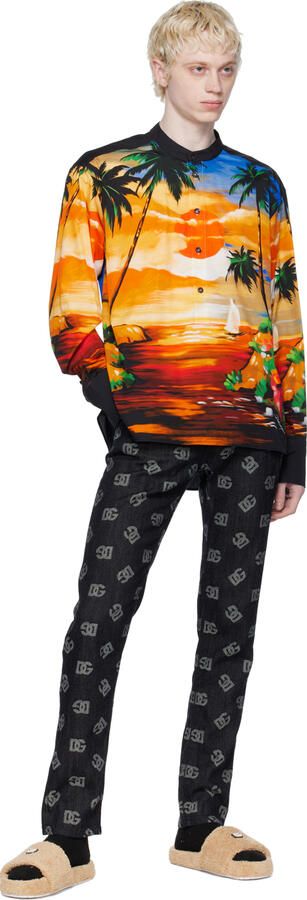 Dolce & Gabbana Beige Sliders Sandals - Picture 2