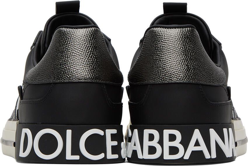 Dolce & Gabbana Black 2.Zero Custom Sneakers