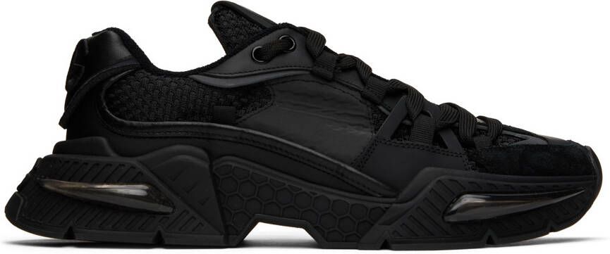 Dolce & Gabbana Black Airmaster Sneakers - Picture 5