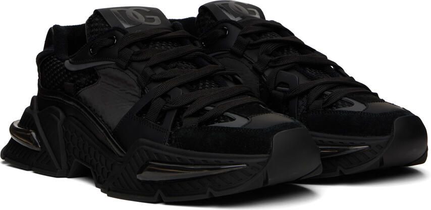 Dolce & Gabbana Black Airmaster Sneakers - Picture 2