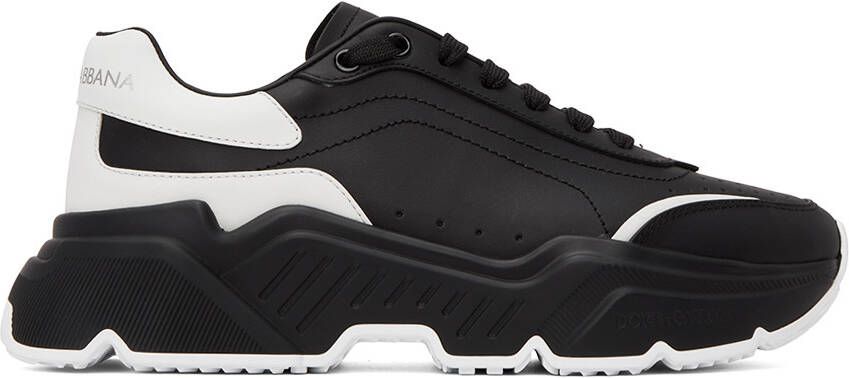 Dolce & Gabbana Black & White Daymaster Sneakers
