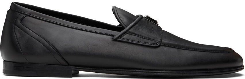Dolce & Gabbana Black Ariosto Loafers