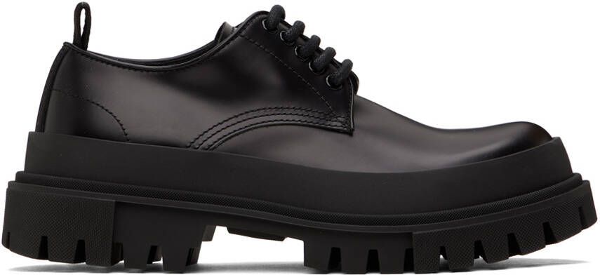 Dolce & Gabbana Black Hi-Trekking Derbys - Picture 5