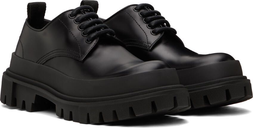 Dolce & Gabbana Black Hi-Trekking Derbys - Picture 2
