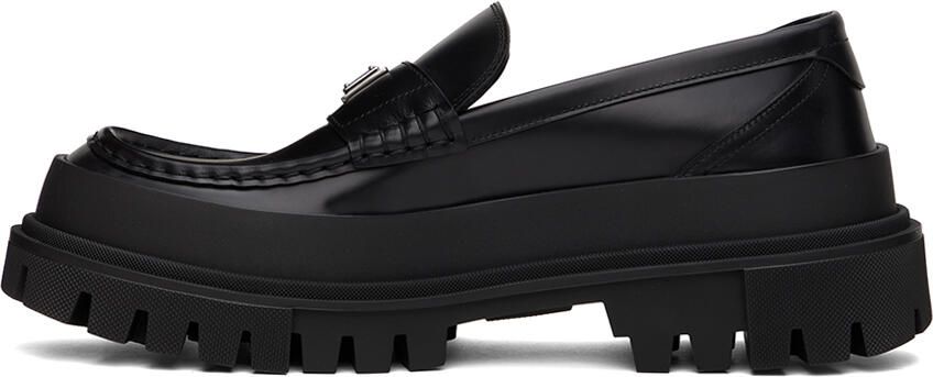 Dolce & Gabbana Black Hi-Trekking Loafers - Picture 3
