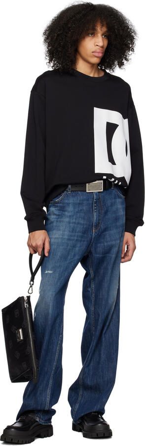 Dolce & Gabbana Black Hi-Trekking Loafers - Picture 4