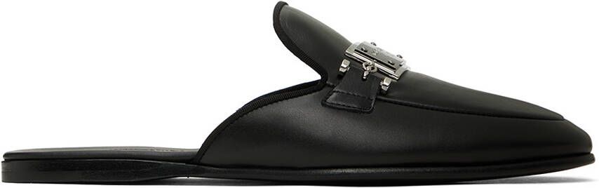 Dolce & Gabbana Black Logo Loafers - Picture 5