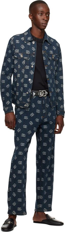 Dolce & Gabbana Black Logo Loafers - Picture 3