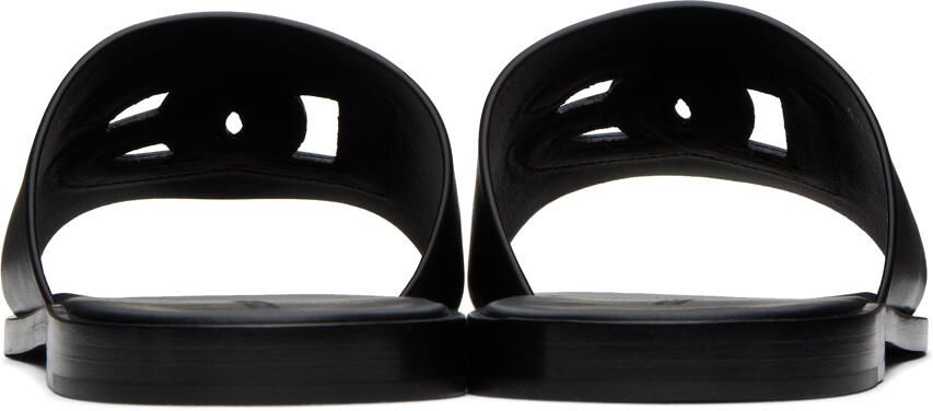 Dolce & Gabbana Black Logo Slides
