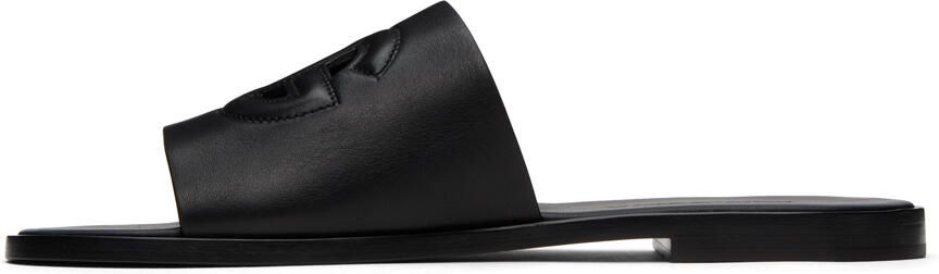 Dolce & Gabbana Black Logo Slides - Picture 3
