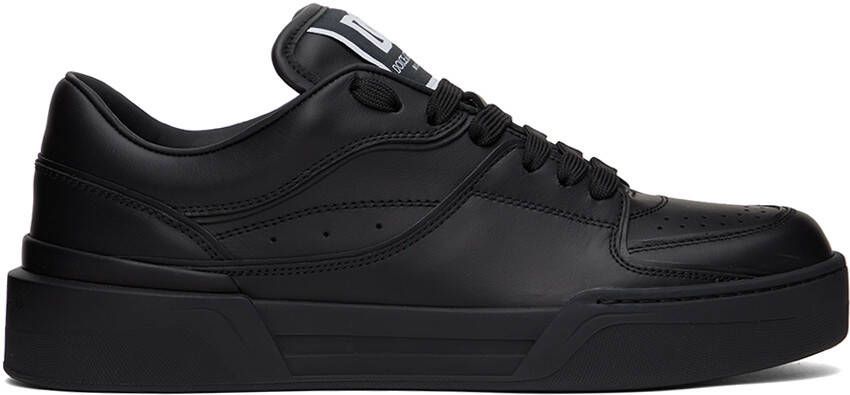 Dolce & Gabbana Black New Roma Sneakers