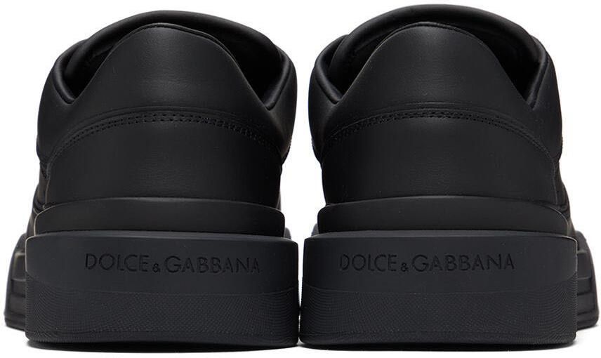 Dolce & Gabbana Black New Roma Sneakers
