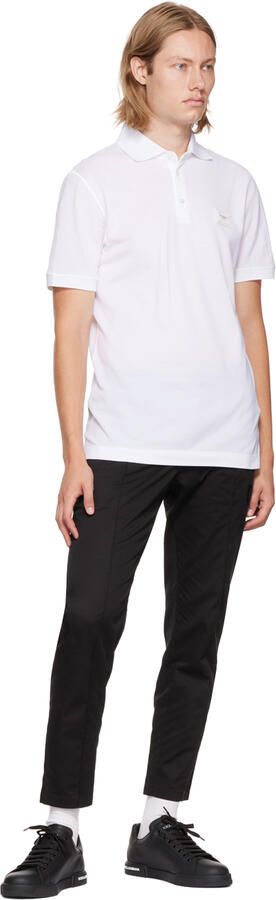 Dolce & Gabbana Black Portofino Low-Top Sneakers - Picture 4