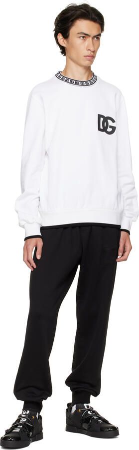 Dolce & Gabbana Black Portofino Sneakers - Picture 4