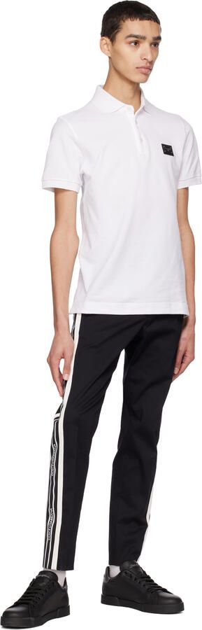 Dolce & Gabbana Black Portofino Sneakers - Picture 4