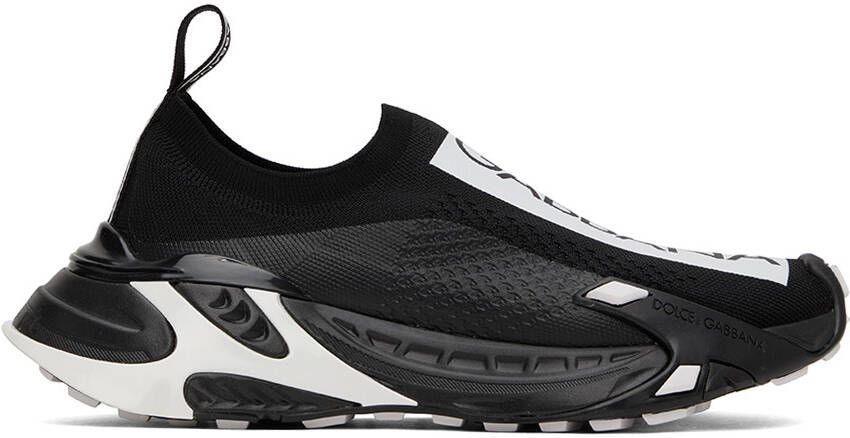 Dolce & Gabbana Black Sorrento Sneakers - Picture 5