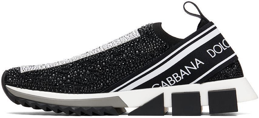 Dolce & Gabbana Black Sorrento Sneakers - Picture 3