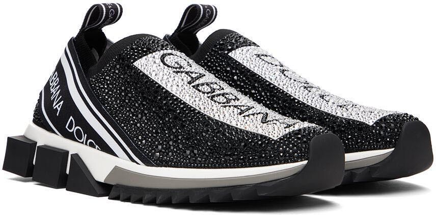 Dolce & Gabbana Black Sorrento Sneakers - Picture 2