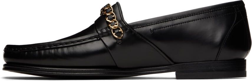 Dolce & Gabbana Black Visconti Loafers - Picture 4