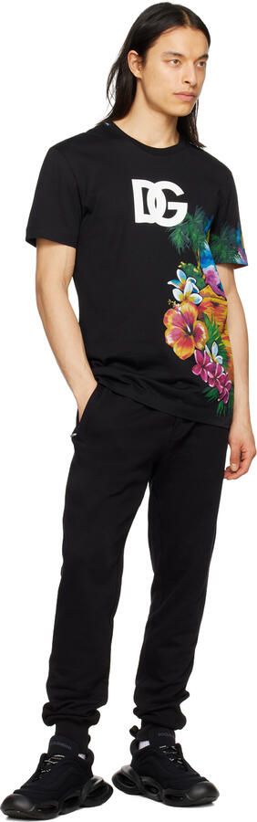 Dolce & Gabbana Black Wave Sneakers - Picture 4