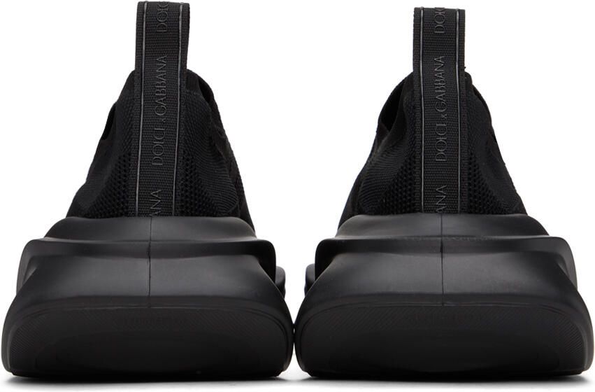 Dolce & Gabbana Black Wave Sneakers