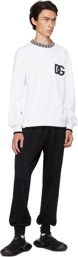 Dolce & Gabbana Black Wave Sneakers - Picture 4